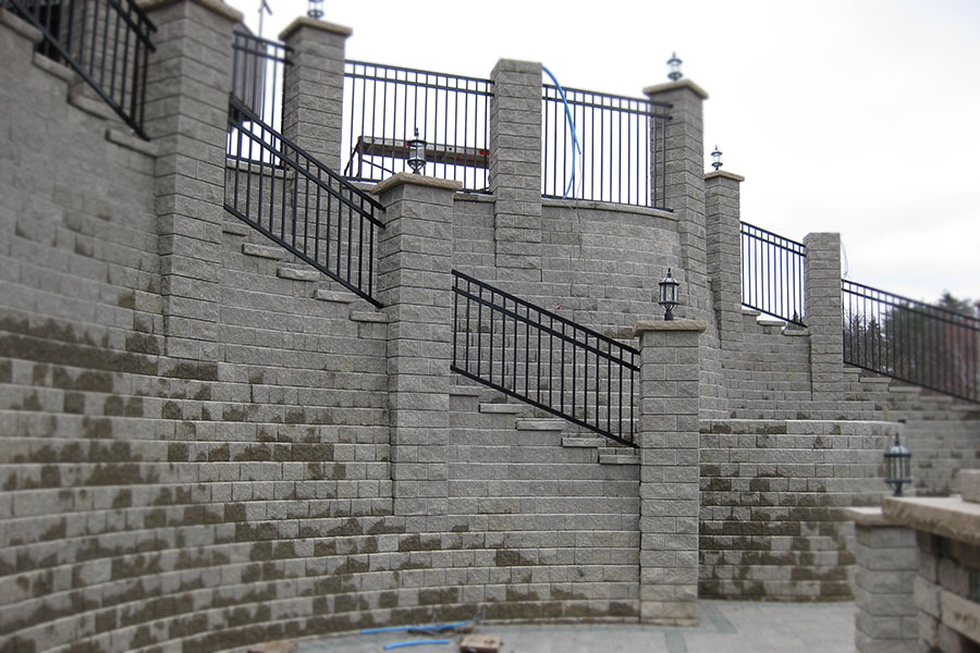 Retaining Walls and Stairs
